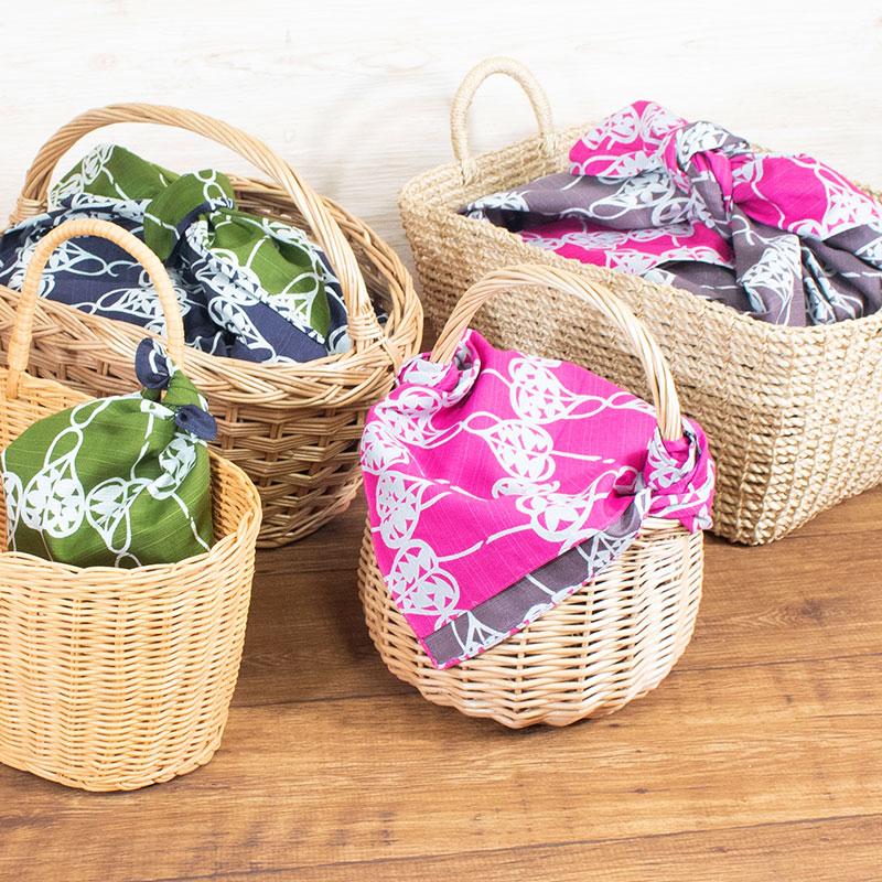 Furoshiki Camélia Blanche - Tissu Emballage | Moshi Moshi