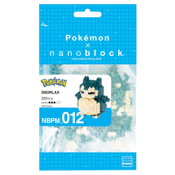 Nanoblock Ronflex Pokemon-  Jeu de construction nano lego | Moshi Moshi