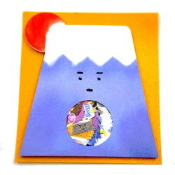 sticker kawaii mont fuji - japon