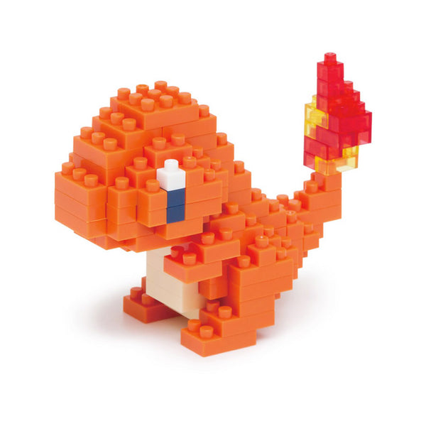 nanoblock salameche pokemon, construction nano, lego, fun et ludique