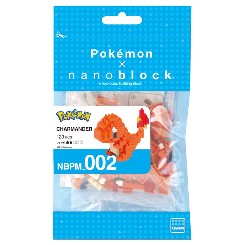 Nanoblock Salamèche, Charmander - Pokémon, NBPM_002