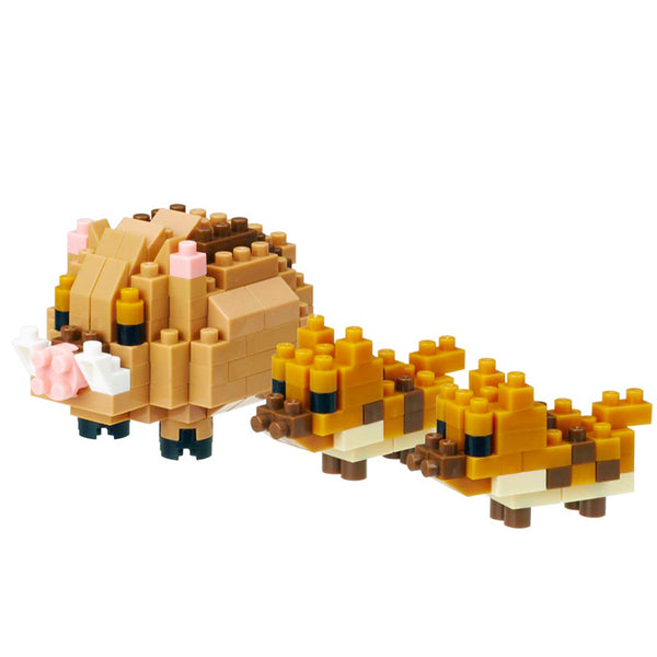 Nanoblock Sanglier - nanoblock cochon | Moshi Moshi