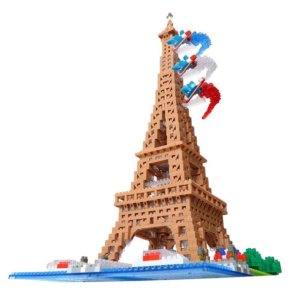 Nanoblock Tour Eiffel - Deluxe Edition | Moshi Moshi Paris 
