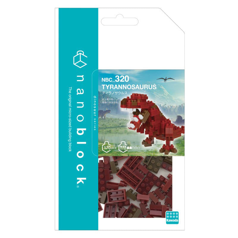 Nanoblock Tyrannosaure - Dinosaure | Moshi Moshi Paris